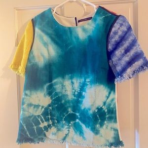 Harvey faircloth tie dye top